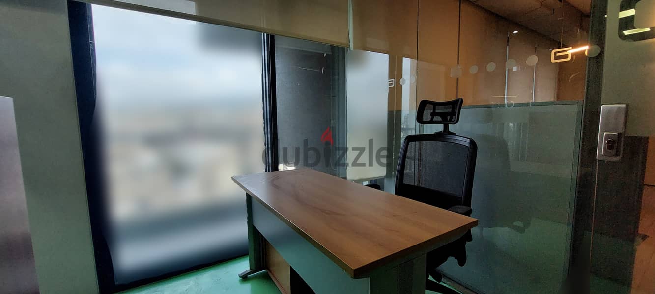 Office for rent in Furn El Chebbak مكتب للإيجار في فرن الشباك 12