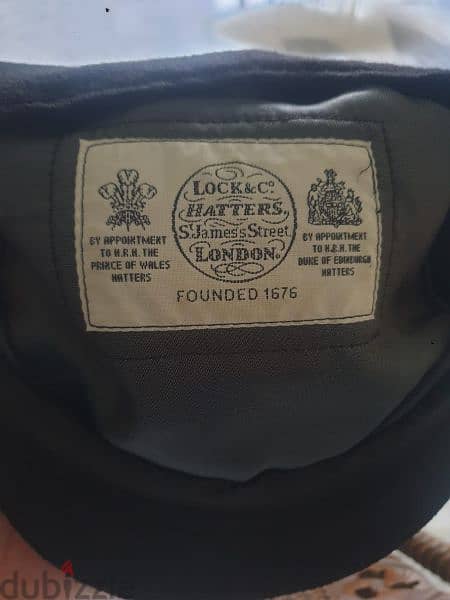 casquette vintage & casual  Lock C Hatters made in london 4