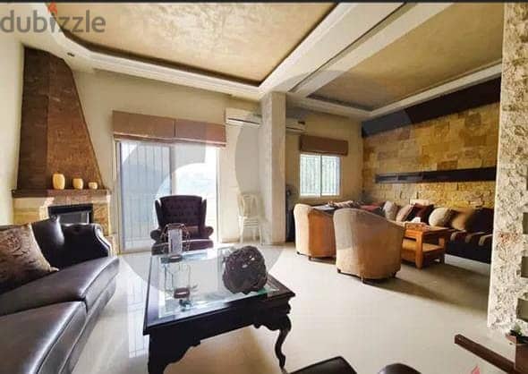 150m2 apartment with garden & mountain/sea view for sale zouk mosbeh 7