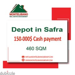 Depot for sale in Safra!!! 460SQM