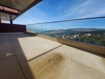 200 SQM Apartment in Qornet El Hamra, Metn with Terrace