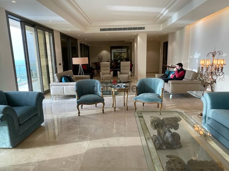 Apartment for sale in dbayeh/ Seaview/ Terrace 3