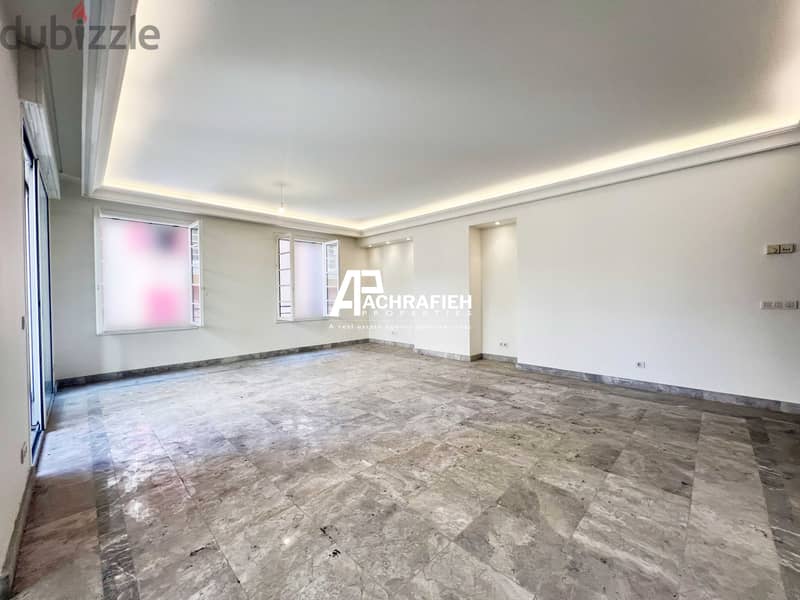 180 Sqm - Apartment For Rent In Tabaris - شقة للأجار في الأشرفية 2