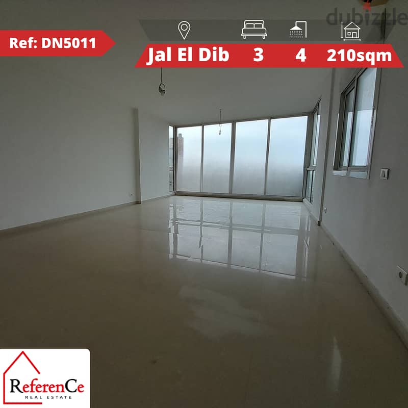 Amazing Apartment in Jal El Dib شقة رائعة للبيع في جل الديب 0