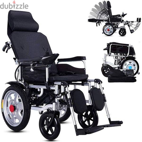 E-MEDIC: Electric reclinable wheelchair 0
