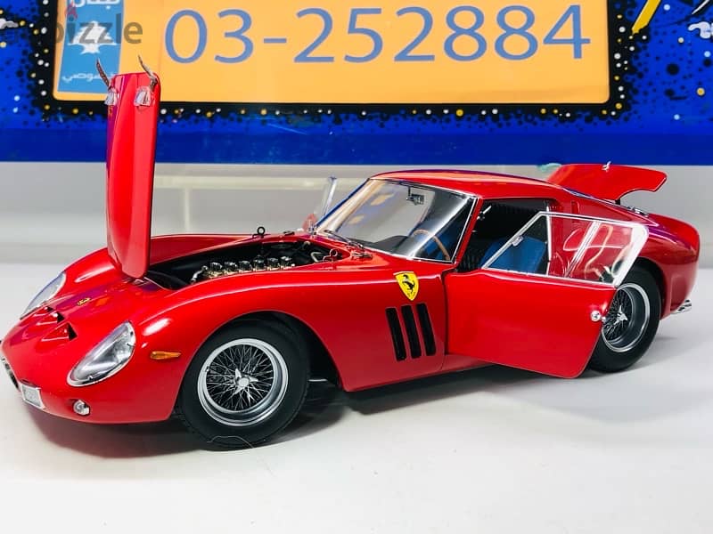 1/18 diecast 1st Edition Ferrari 250 GTO by Kyosho New in box 1