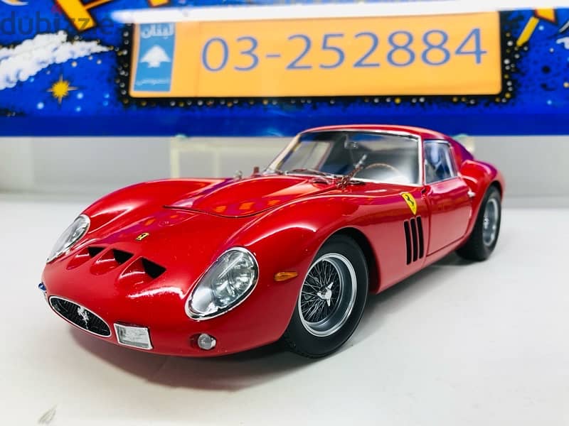 1/18 diecast 1st Edition Ferrari 250 GTO by Kyosho New in box 13