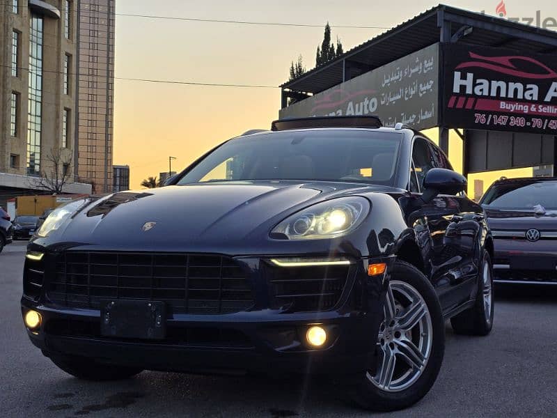 PORSCHE MACAN S TOP CAR CLEAN CAR FAX NO ACCIDENT FULLY LOADED low mil 1