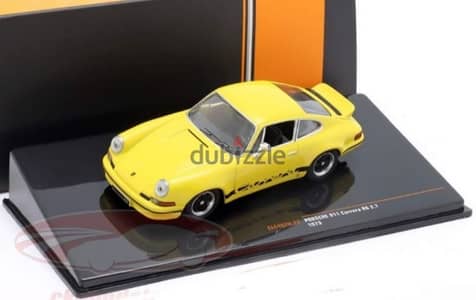 Porsche Carrera 2.7 RS 1973 diecast car model 1;43.