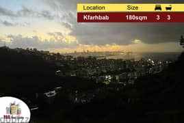 Kfarhbab 180m2 | Panoramic View | Decorated | Quiet Street | IV PA | 0