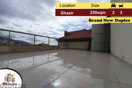Ghazir 230m2 | Duplex | Quiet Street | Big Terrace | Brand New | IV KA