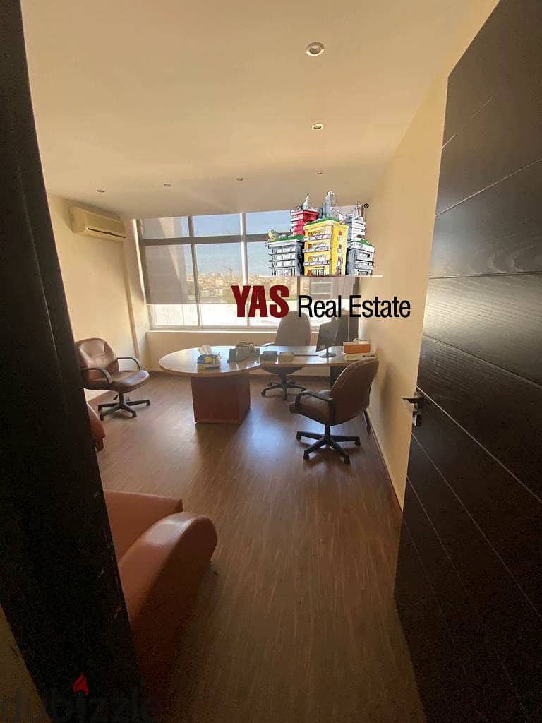Sin El Fil 125m2 | Office | Decorated and furnished | Prime Location|P 8