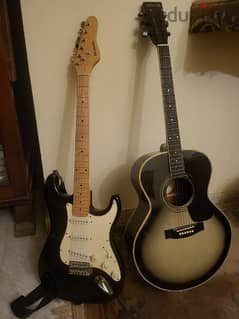 2 guitars for the price of one 0