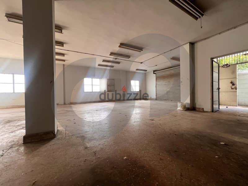 400 sqm warehouse for rent in zouk mosbeh/ذوق مصبح REF#SN102613 1