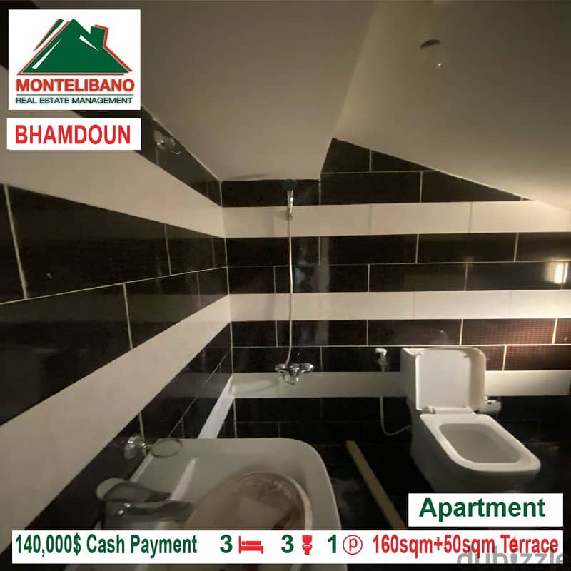 140000$ Apartment for sale located in Bhamdoun 5