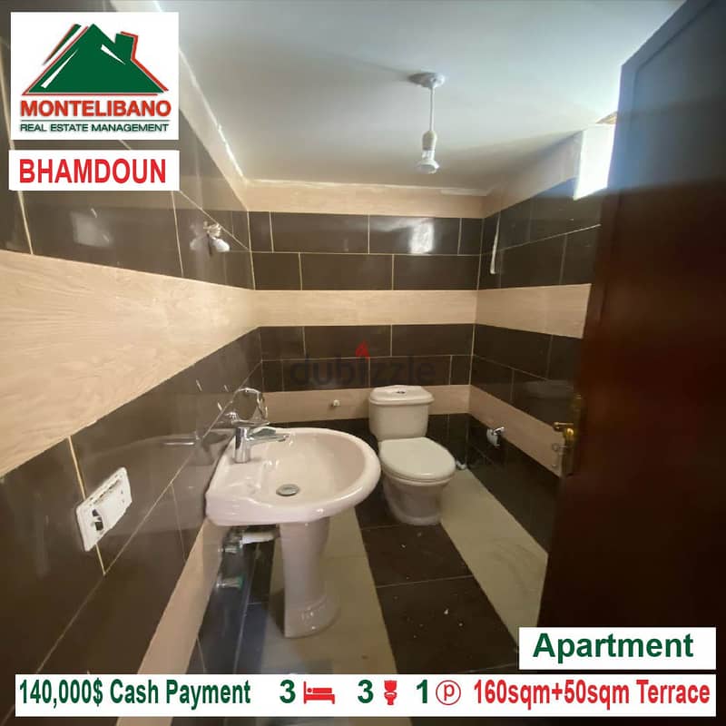 140000$ Apartment for sale located in Bhamdoun 6