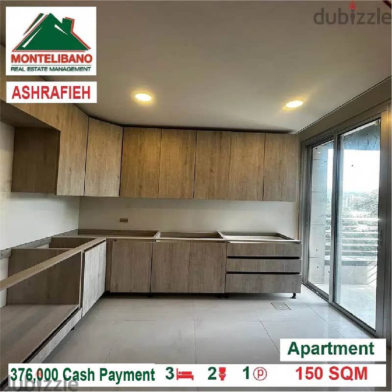 376,000$!! Apartment for sale located in Ashrafieh 1