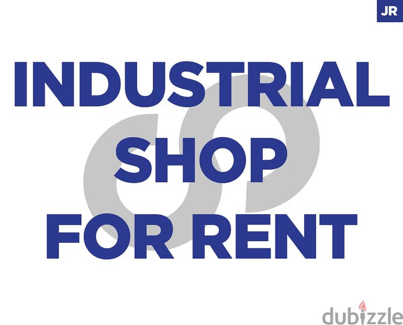 Shop for rent in the industrial area of Mkalles/مكلس REF#JR102620 0