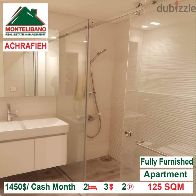 1450$/Cash Month!! Apartment for rent in Achrafieh !! 4