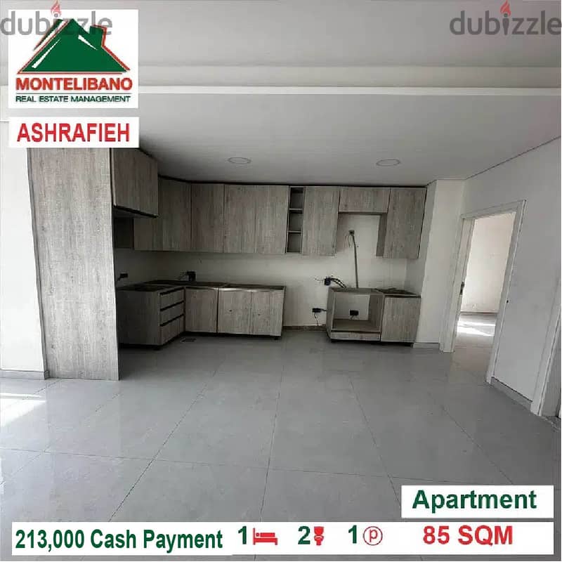 213000$!! Apartment for sale located in Ashrafieh 2