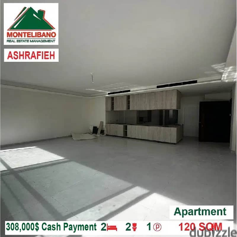 308000$ !! Apartment for sale located in Ashrafieh 1