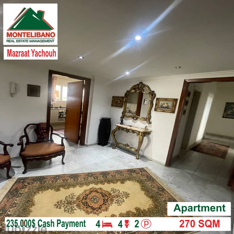 Apartment for sale in Mazraat Yachouh!!! 1