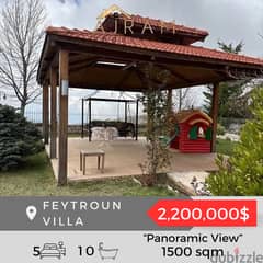 Feytroun Villa - 1500m² Panoramic View 0