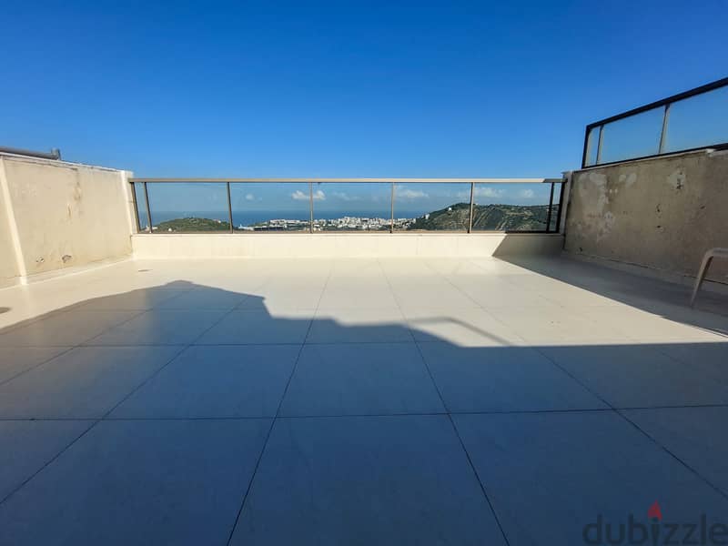 140 SQM New Apartment in Mazraat Yachouh with Sea and Mountain View 0
