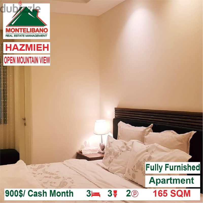 900$/Cash Month!! Apartment for rent in Hazmieh!! 2