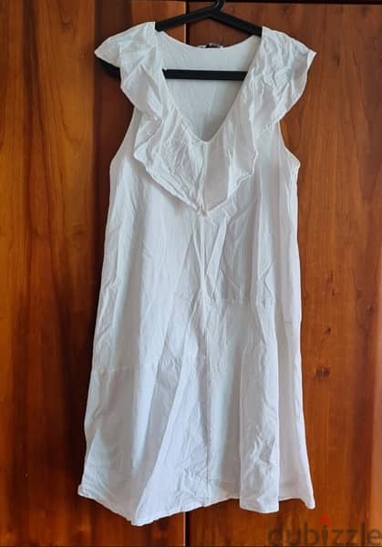 Zara linen dress 6