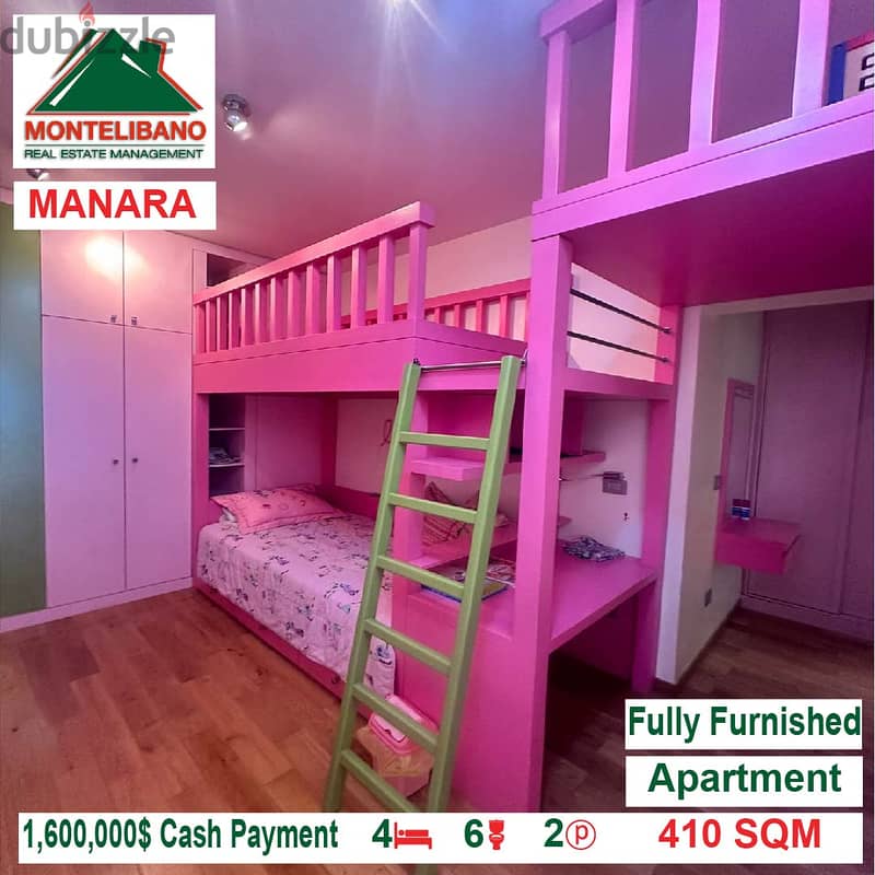 1,600,000$ Cash Payment!! Apartment for sale in Manara!! 3