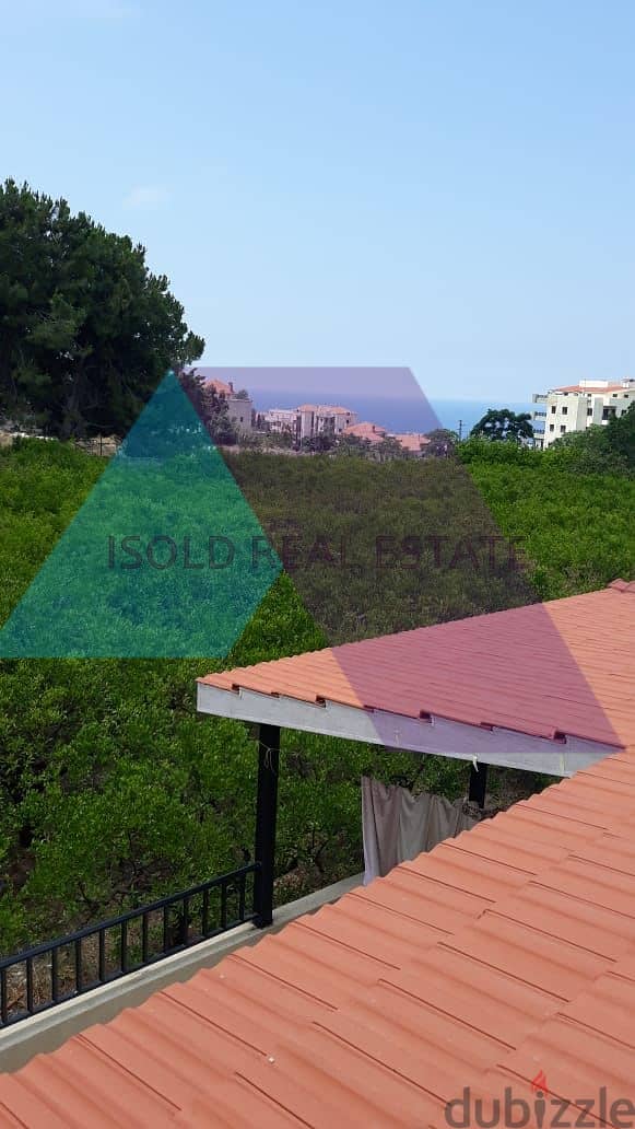 2061 m2 land with 100 m2 house+mountain/sea view for sale in Batroun 1