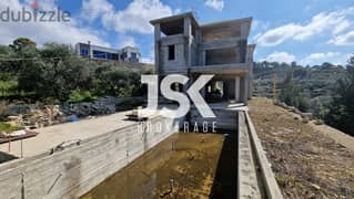 L14816-Core & Shell Villa With Pool for Sale In Mrah Chedid - Batroun 0