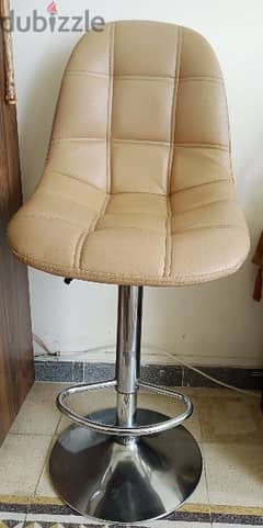 two bar chairs excellent condition. 0