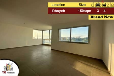 Dbayeh 150m2 | Brand New | Calm Area | MJ |