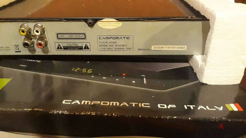 Campomatic pro. dvd model: 3811 campomatic of Itali still new in box 8