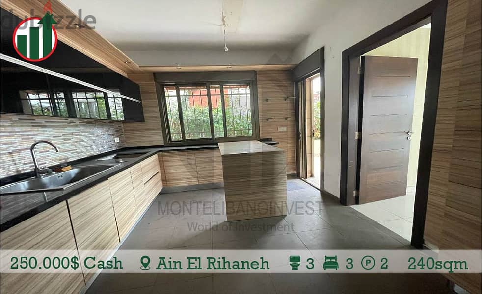 Apartment for sale in Ain El Rihaneh With 146 sqm Terrace! 2