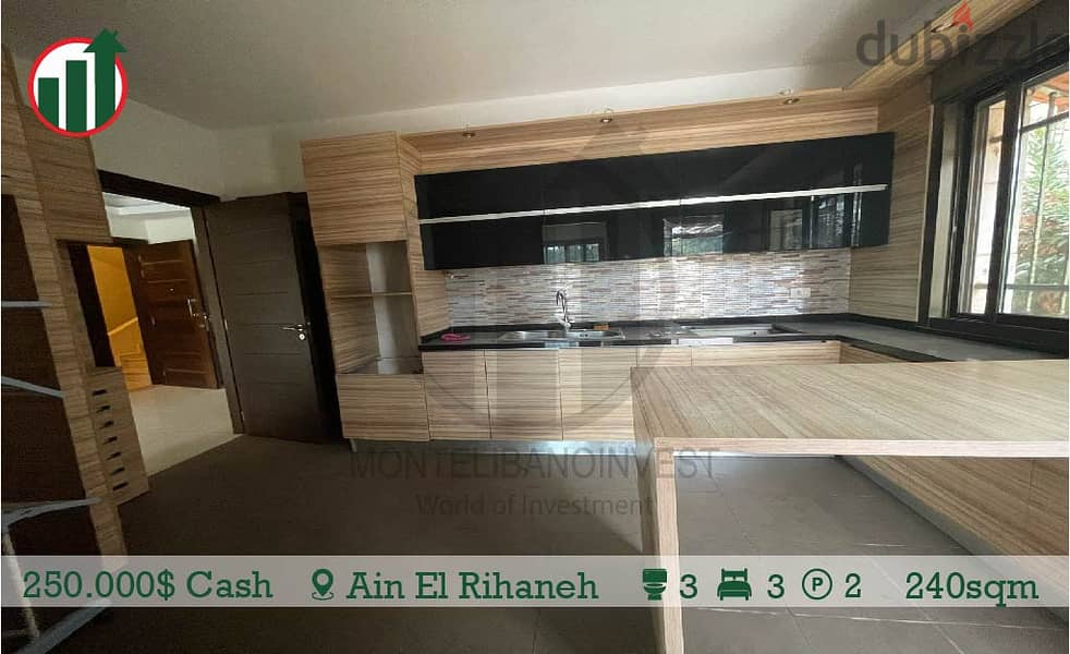 Apartment for sale in Ain El Rihaneh With 146 sqm Terrace! 3