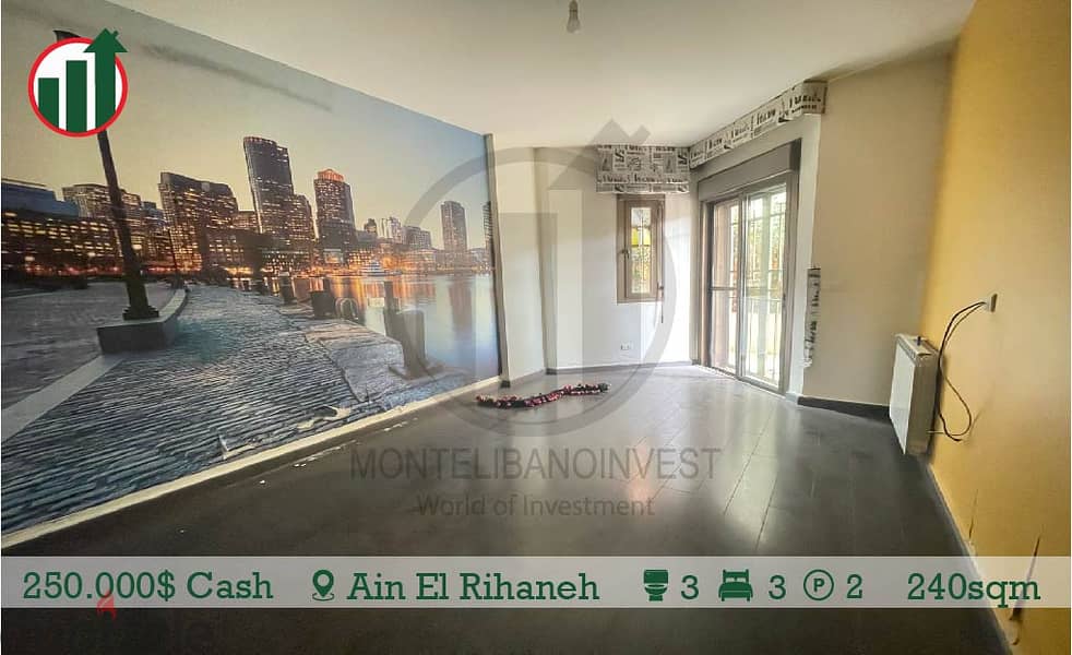Apartment for sale in Ain El Rihaneh With 146 sqm Terrace! 7