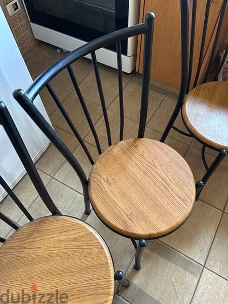 set of 4 kitchen chairs 3