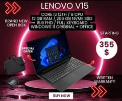 lenovo core i3 12th brand new OB