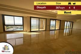 Dbayeh/Waterfront 387m2 | Rent | Gated Community | Brand New | MJ | 0