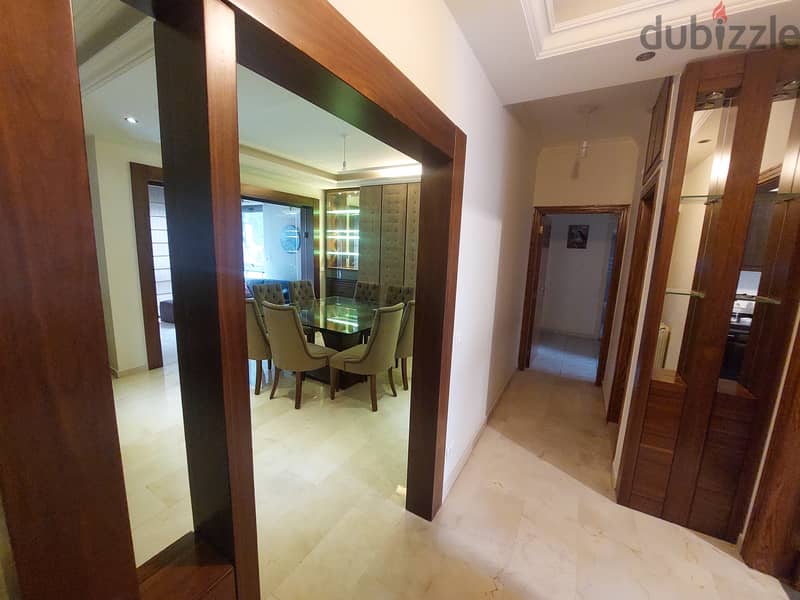 170 SQM Furnished Apartment in Dik El Mehdi, Metn with Mountain View 7