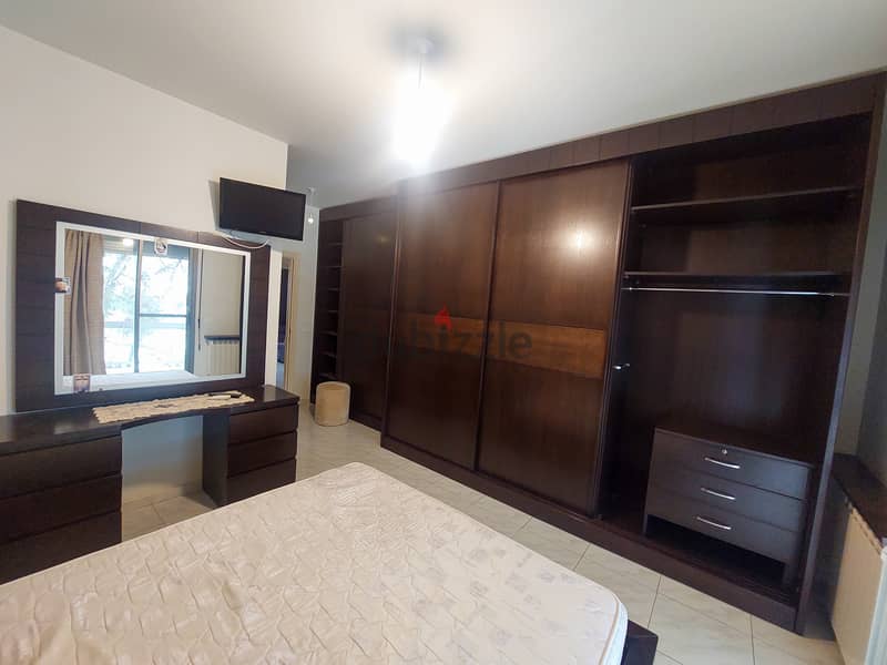 170 SQM Furnished Apartment in Dik El Mehdi, Metn with Mountain View 9