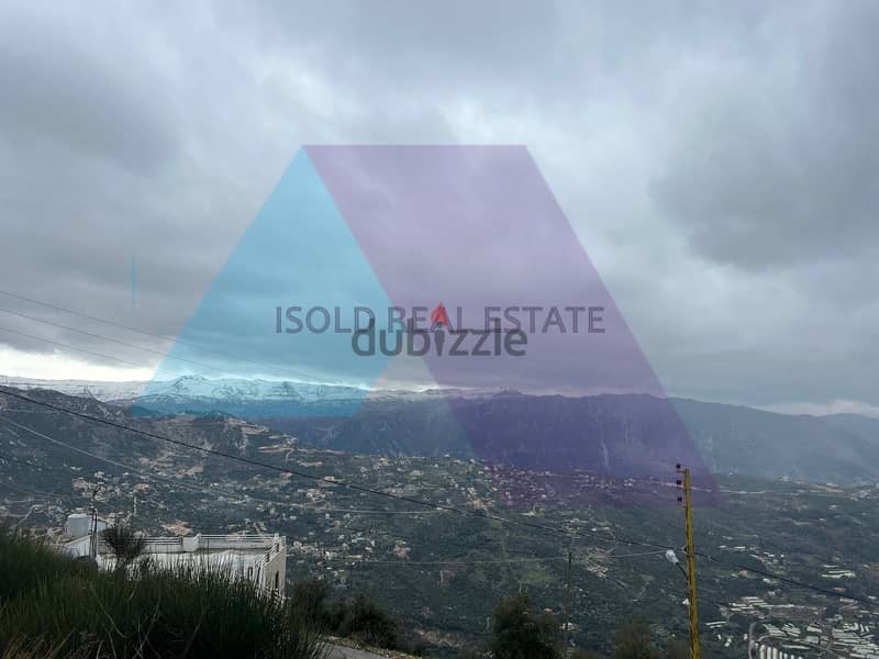 A 810 m2 land having an open mountain view for sale in Aanaya/Jbeil 5