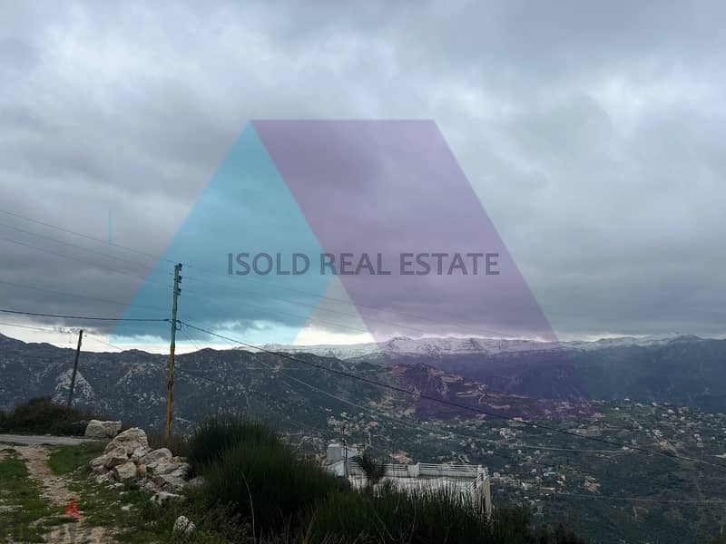 A 810 m2 land having an open mountain view for sale in Aanaya/Jbeil 6