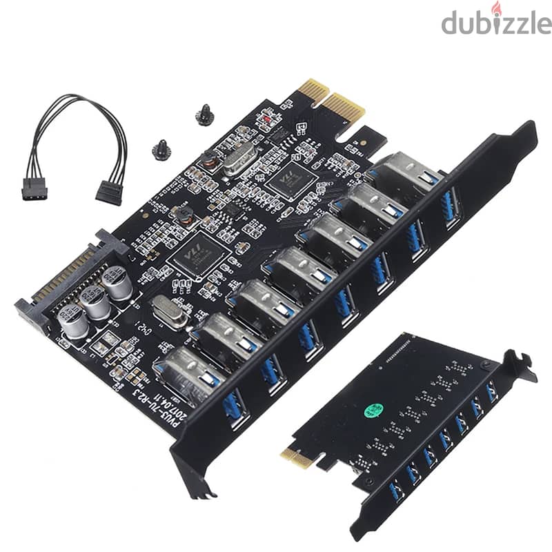 MOGE PCIE TO 7 USB 3.0 ADD-ON CARD SERIES 1