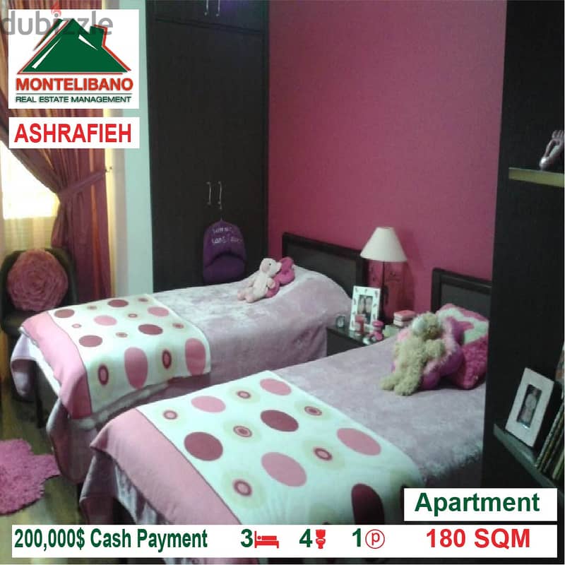 200,000$!! Apartment for sale located in Ashrafieh 3