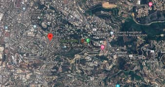 A 880 m2 land for sale in Baabda (residential palace area)
