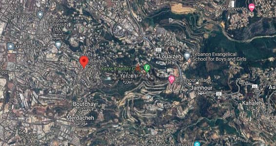 land for sale in Baabda(residential palace area)أرض قرب القصر الجمهوري